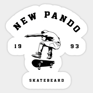 SKATEBEARD 1993 Sticker